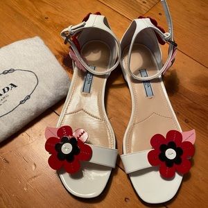 Authentic Prada Flat Sandals